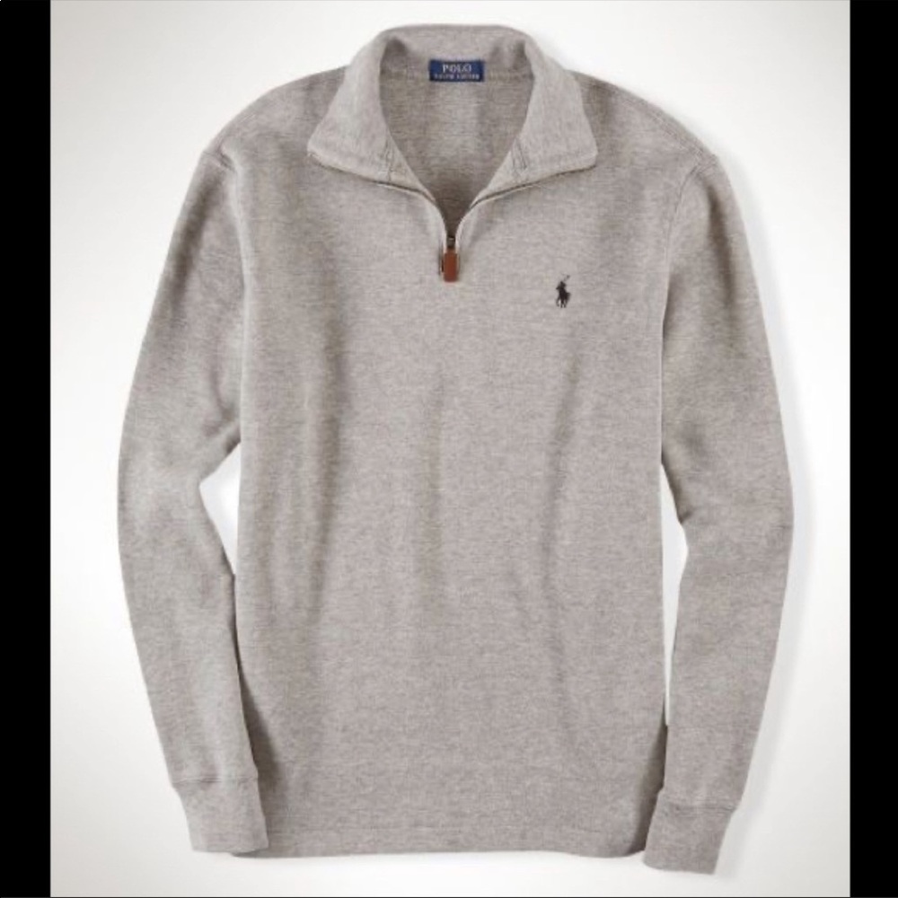 POLO Ralph Lauren Men’s Quarter-Zip Sweater: Large